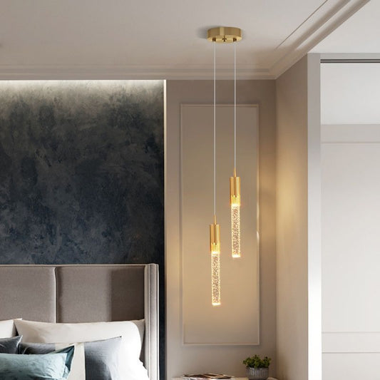 Bedside Pendant Lamp Light Luxury Crystal - LiftHerLife