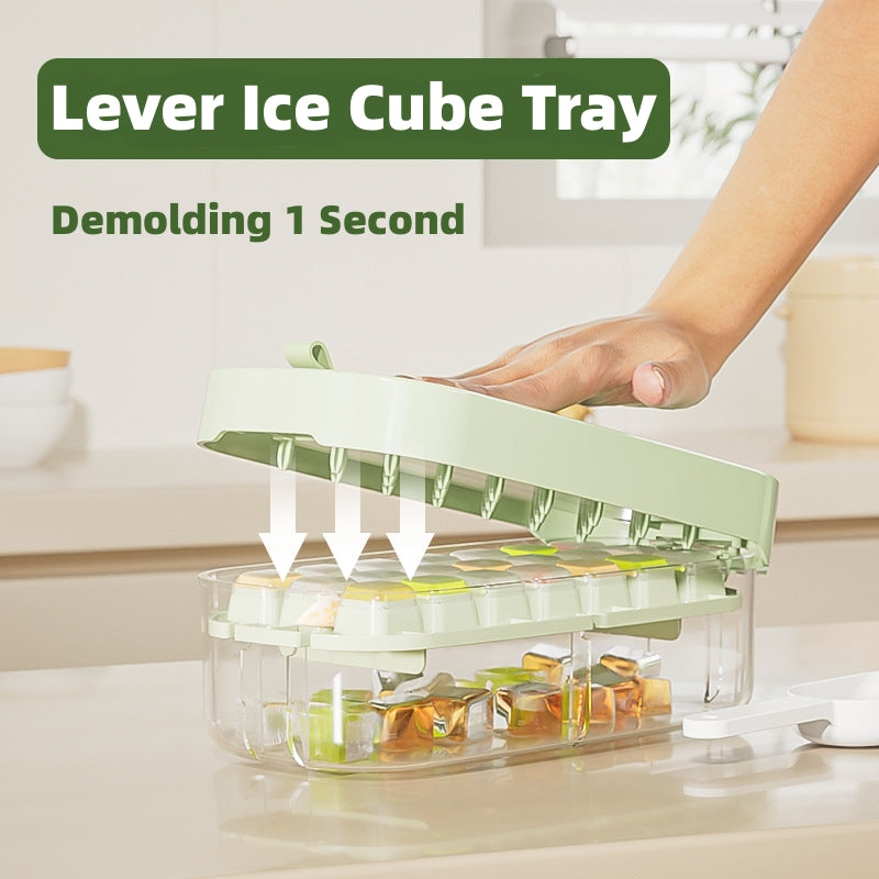 Ice Box Ice Cube Tray Grid High Capacity Food Grade Kitchen Gadgets - LiftHerLife